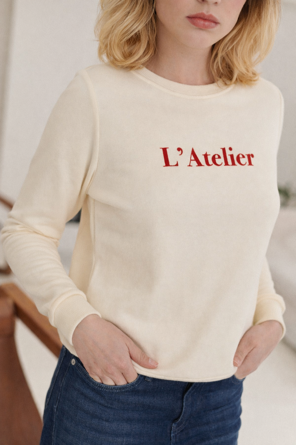SWEAT-SHIRT L'ATELIER