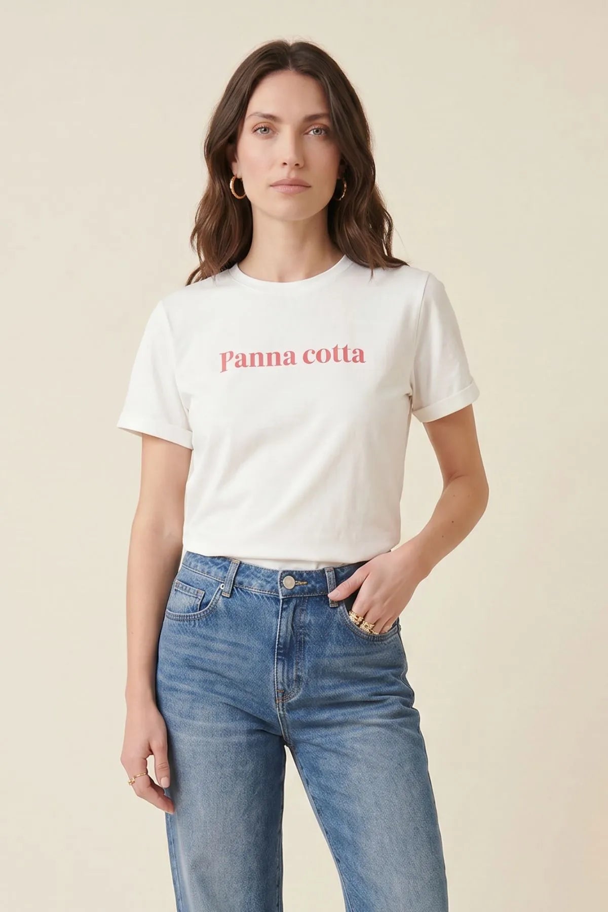 T-SHIRT PANNACOTTA