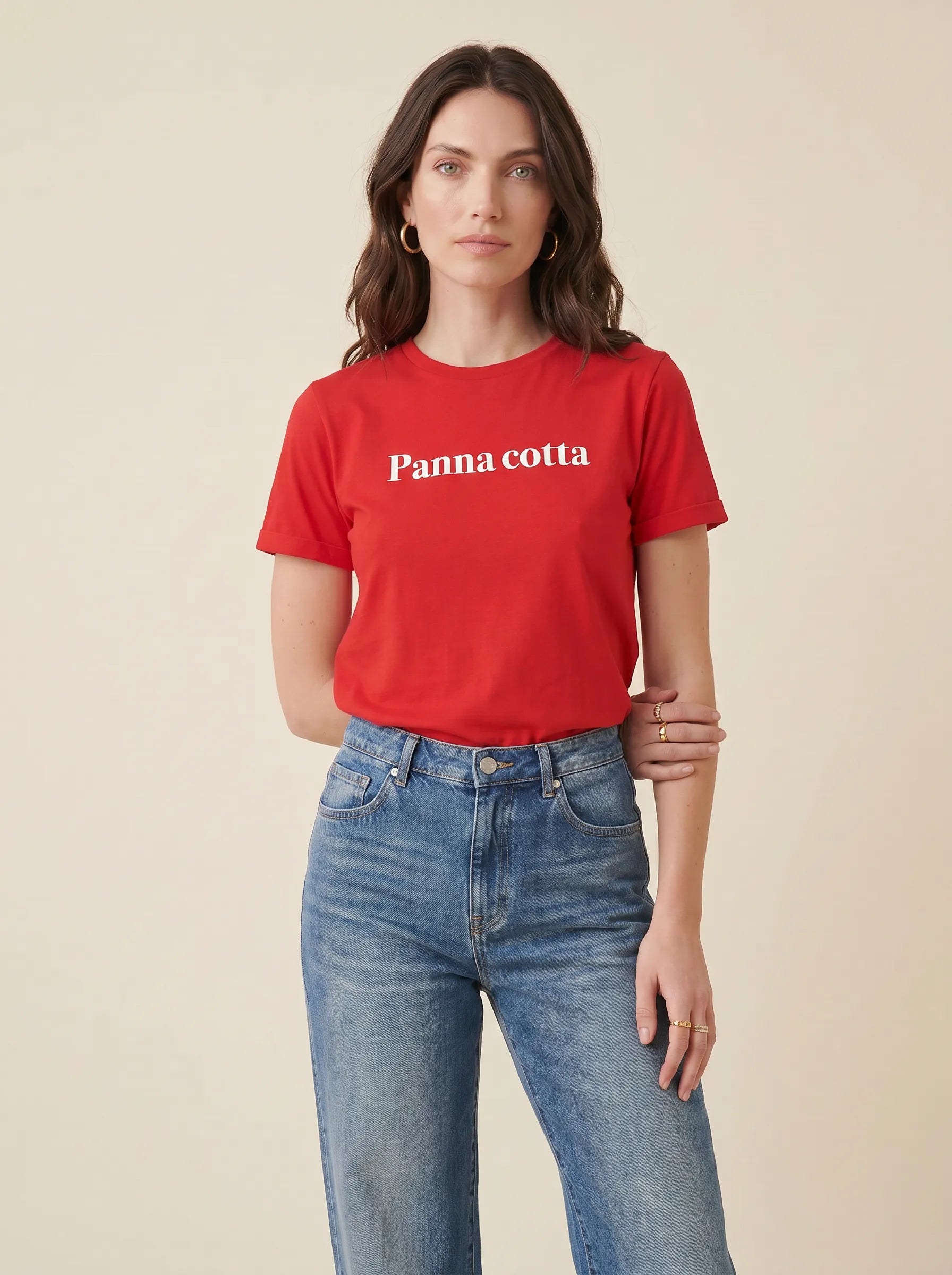 T-SHIRT PANNACOTTA