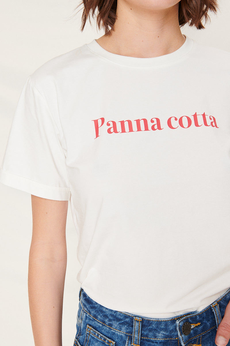 T-SHIRT PANNACOTTA