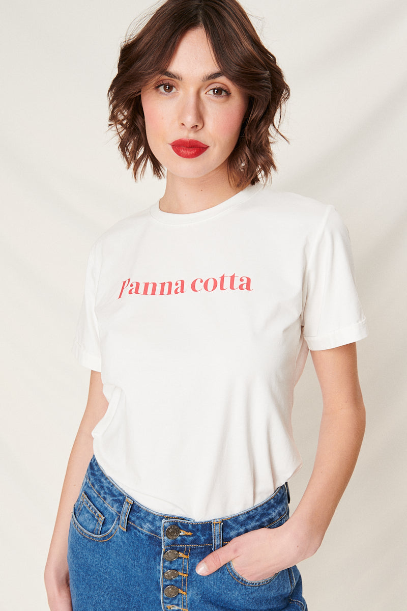 T-SHIRT PANNACOTTA