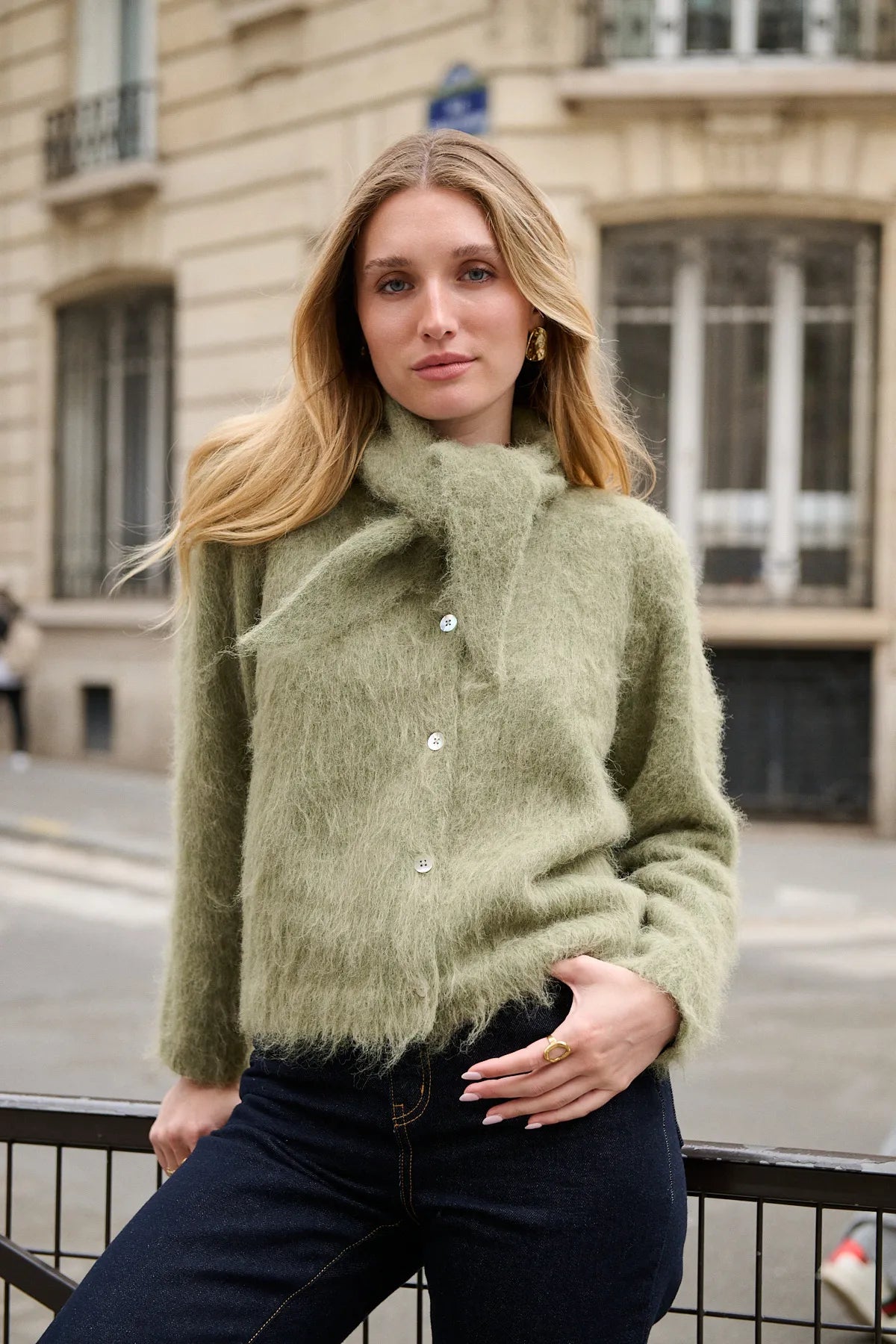 CARDIGAN HYACINTHE