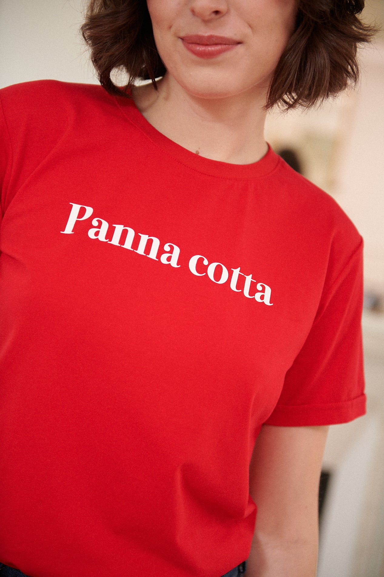 T-SHIRT PANNACOTTA