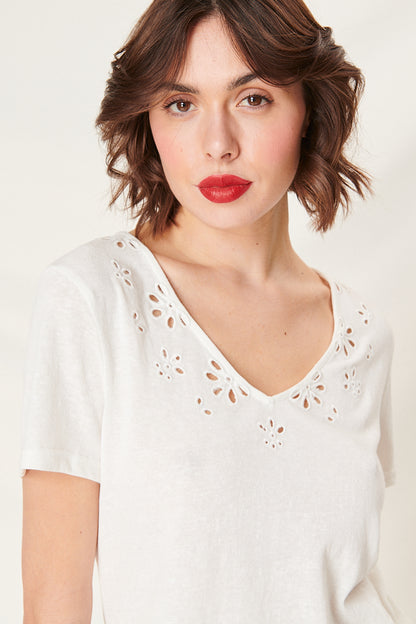 T-SHIRT FLEUR