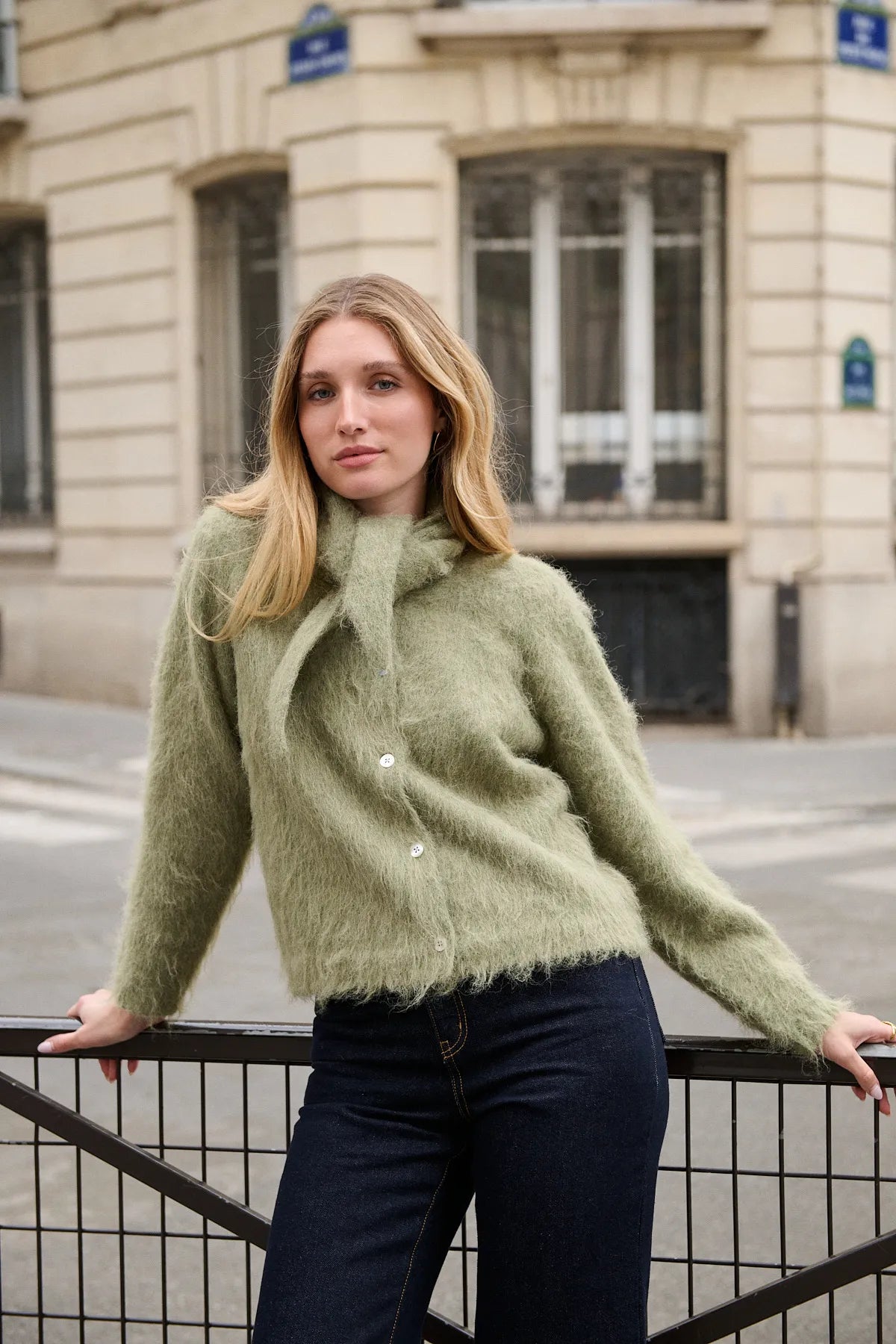CARDIGAN HYACINTHE